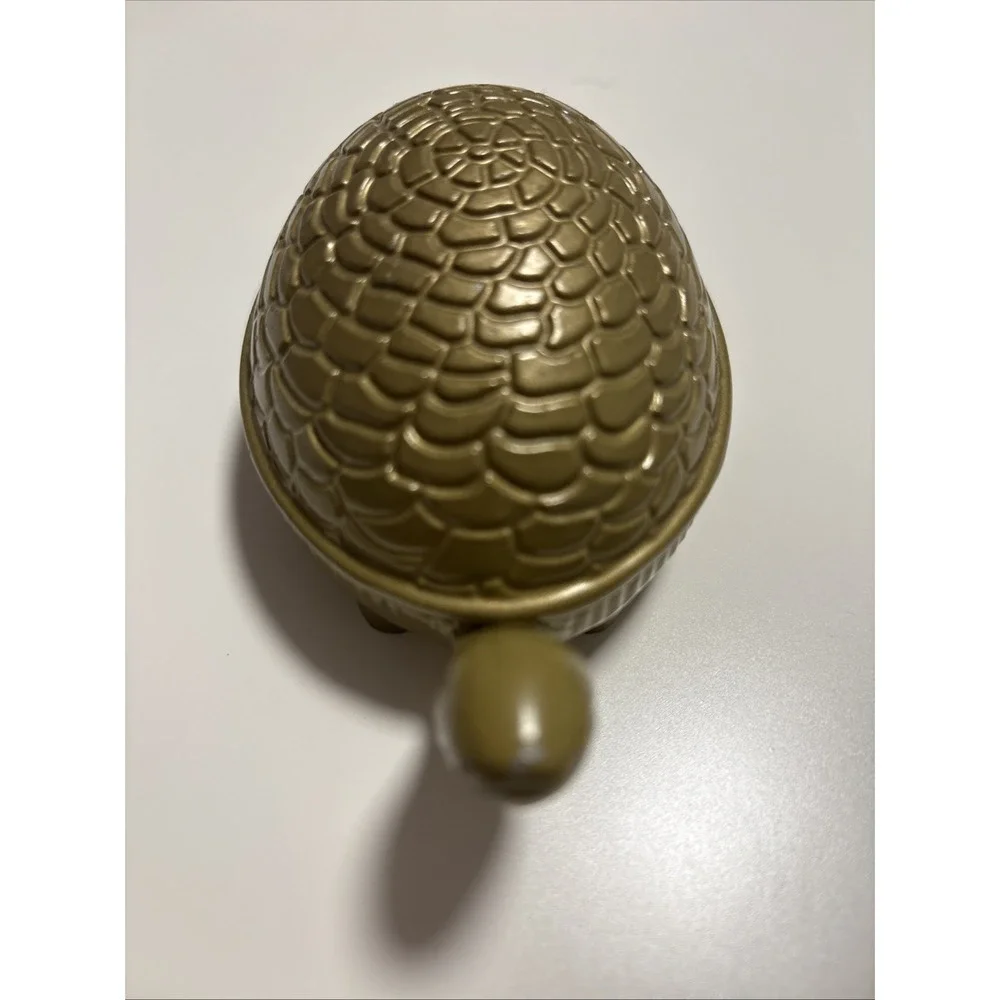 IKEA Statue Figurine Turtle Brass Gold Tone Color Made In India Removable Shell